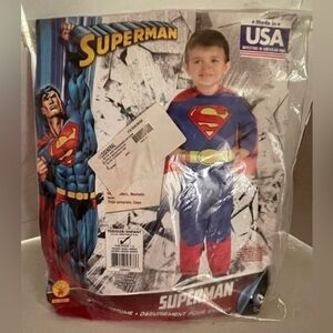 NWT Rubies size 1-2 year old DC Comics Superman dress up costume